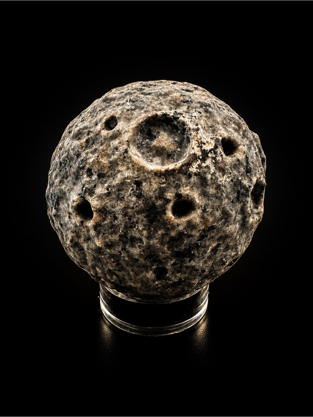 Yooperlite Moon Sphere
